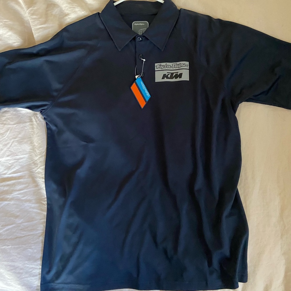 KTM/Troy Lee Designs active wear shirt- size large